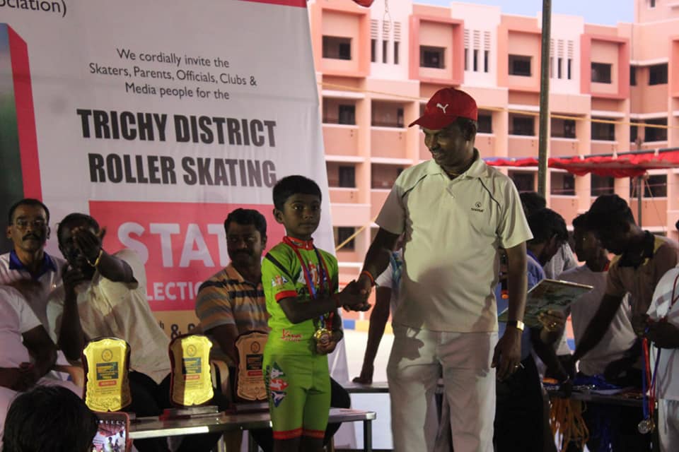 Trichy district roller skating championship – 2018