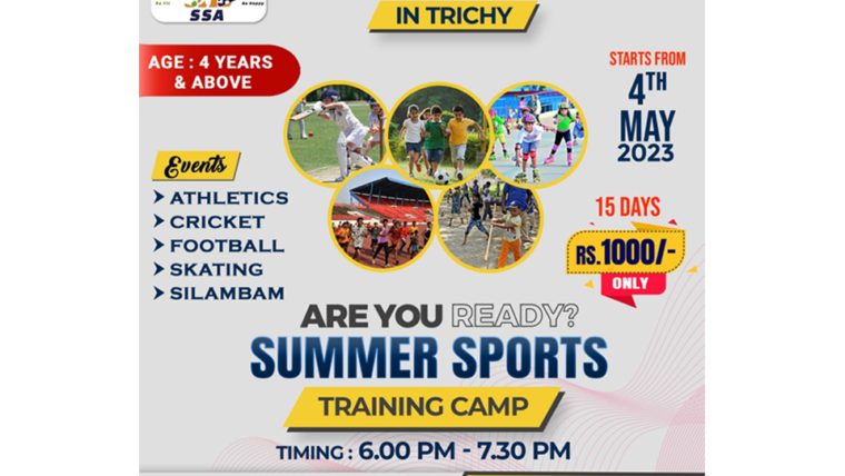Sathish Sports Academy Summer Camp -May 2023